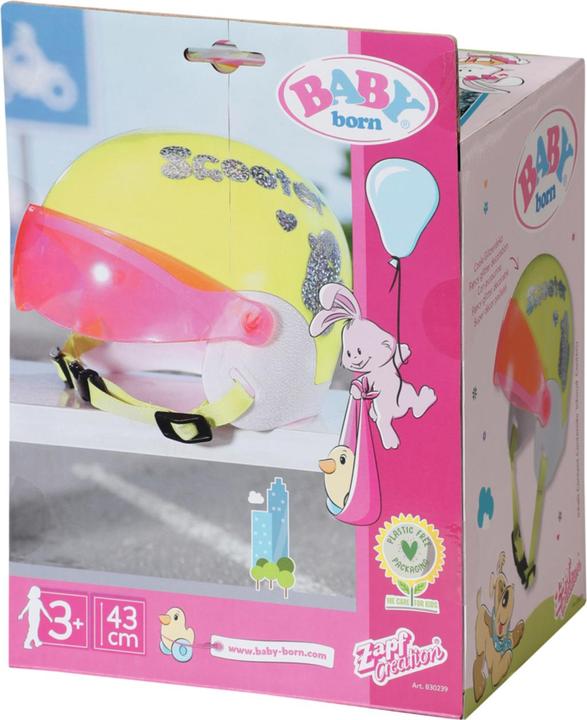 Productafbeelding Zapf Creation BABY born City Scooter Helm, 43cm