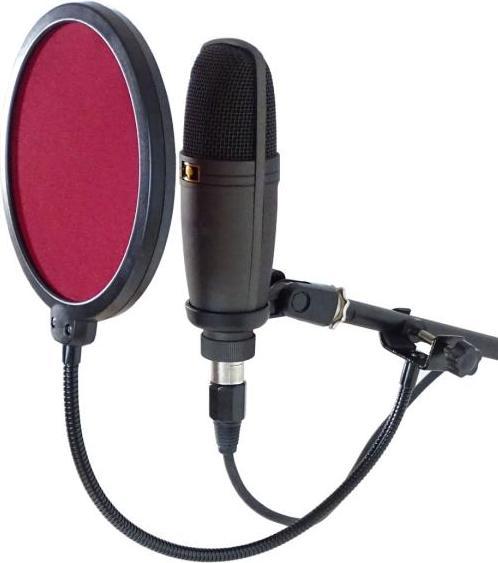 Produktbild keepdrum EMH019RD Mikrofon-Popschutz Rot