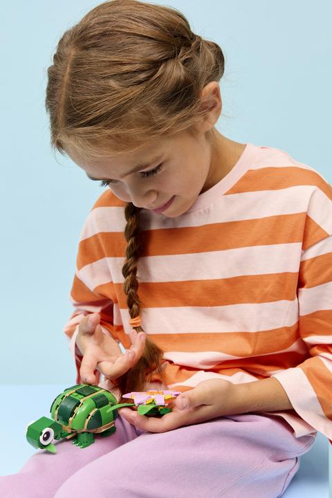 Image du produit LEGO Schildkröte mit Seerose (31377, LEGO Creator 3-in-1)