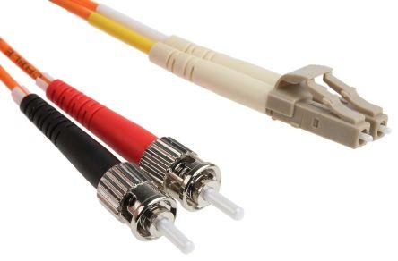 Actual product image RS PRO Patch cable 62.5/125 LC-ST DX 3 (LSOH, CAT7, 3 m)