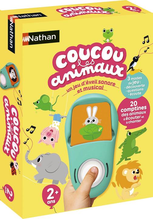 Image du produit Nathan Coucou Les Animaux (Fr) (Français, 2 - 8.25 Années)