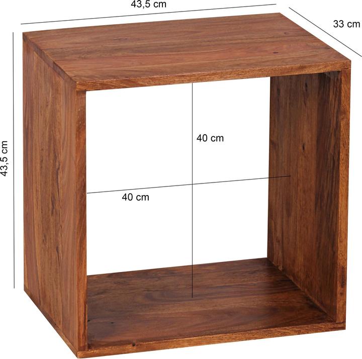 Produktbild Wohnling Mumbai (43.5 x 33 x 43.5 cm)