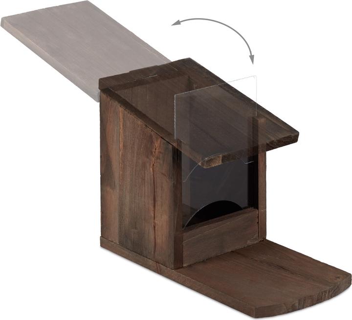 Produktbild Relaxdays Eichhörnchen Futterhaus