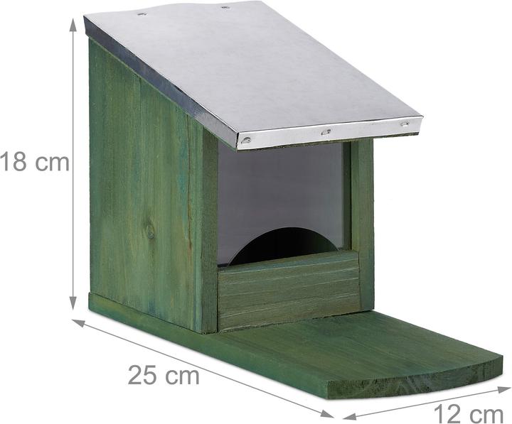 Produktbild Relaxdays Eichhörnchen Futterhaus