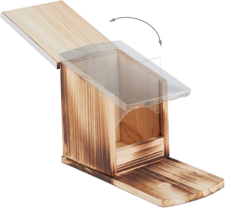 Produktbild Relaxdays Eichhörnchen Futterhaus