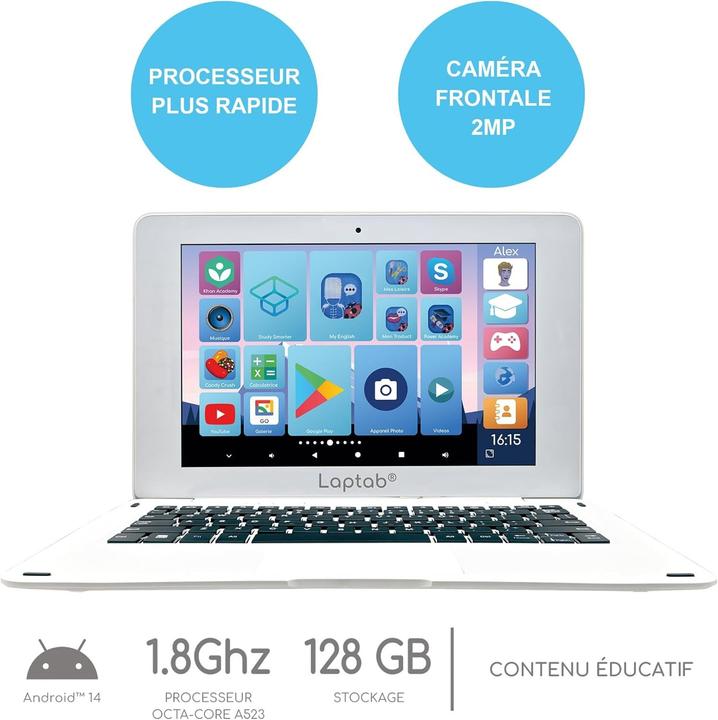 Produktbild Lexibook Spielzeug-Computer LAPTAB (Französisch)