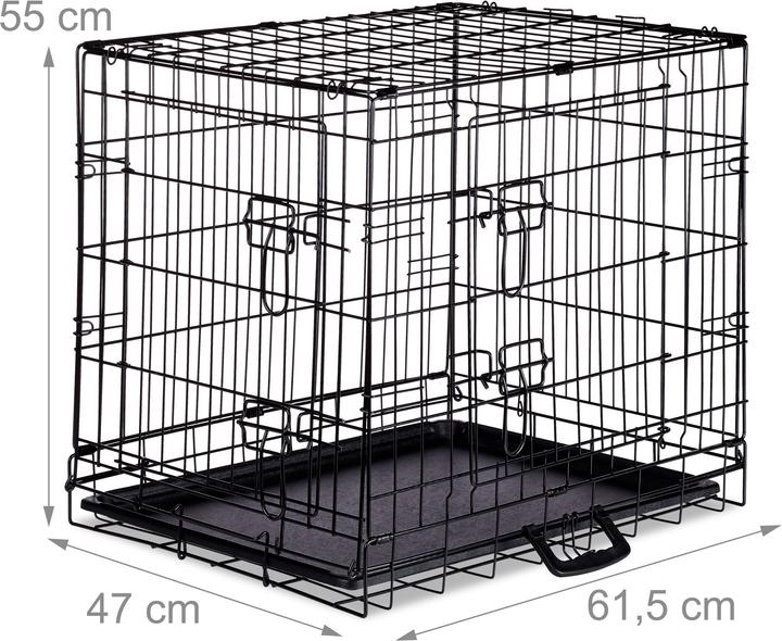 Produktbild Relaxdays Hundekäfig (Hund, Faltbar)