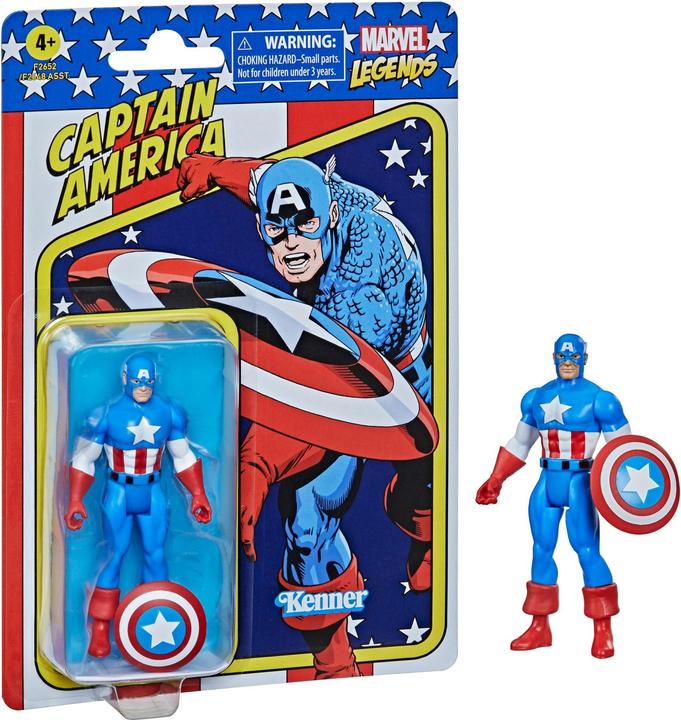 Image du produit Hasbro Marvel Legends Series - Captain America