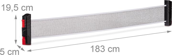 Image du produit Relaxdays Tischtennisnetz