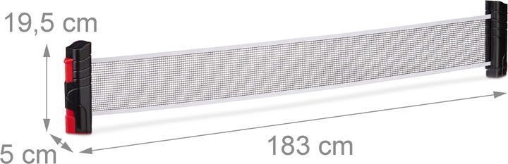 Actual product image Relaxdays Tischtennisnetz