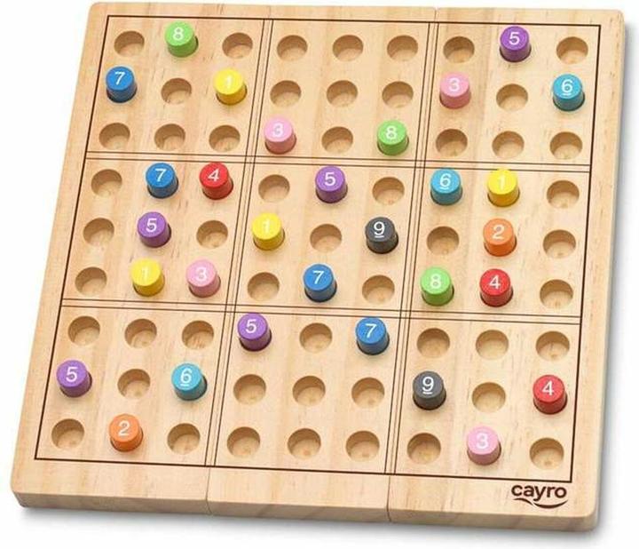 Actual product image Cayro FSC Sudoku in metal box (English, French, German, Italian, Portuguese, Spanish, 1 Players)