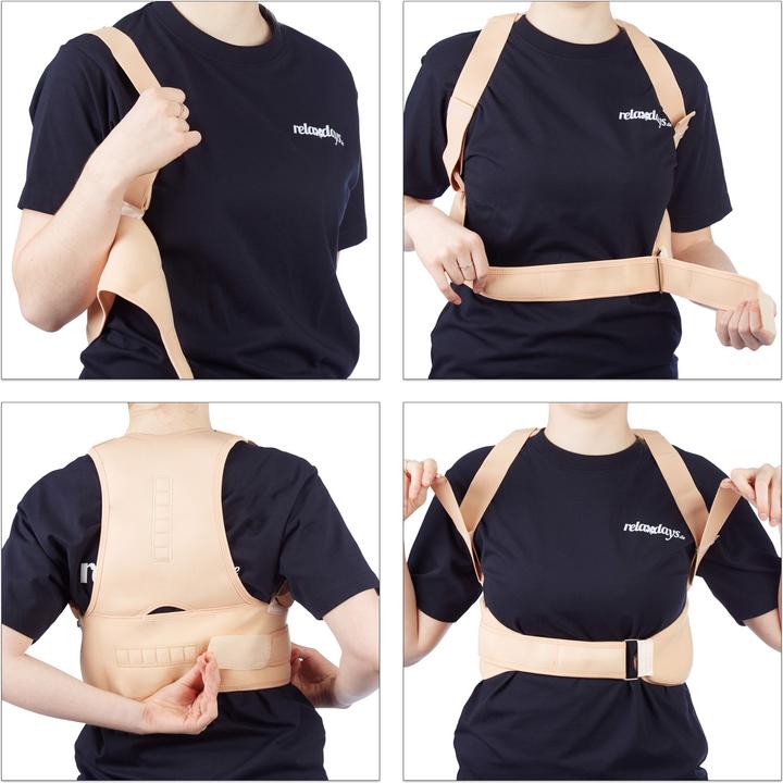 Image du produit Relaxdays Correcteur de posture dos