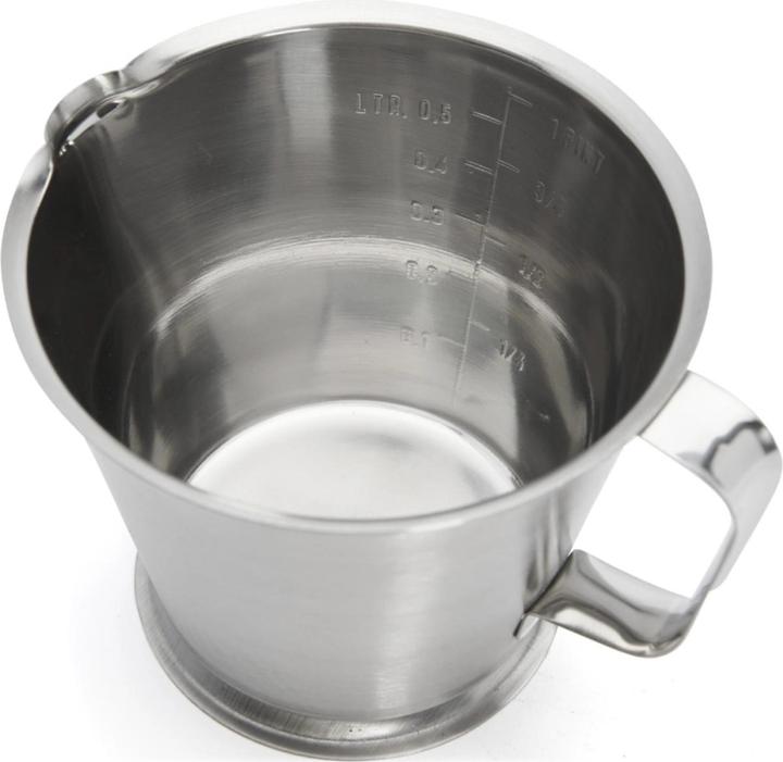 Actual product image de Buyer Graduated measuring cup with ring base and pouring spout (1000 ml)