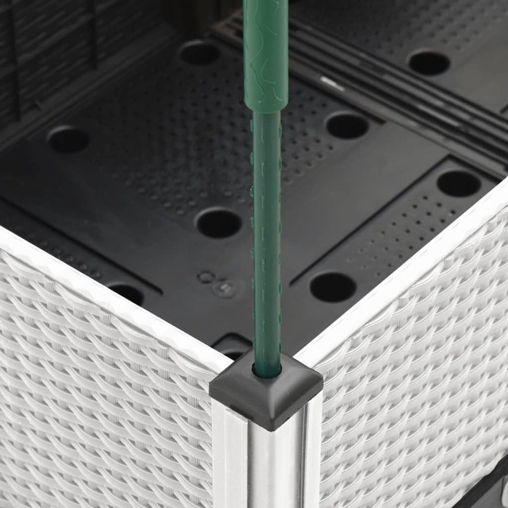 Actual product image VidaXL Planter with trellis PP