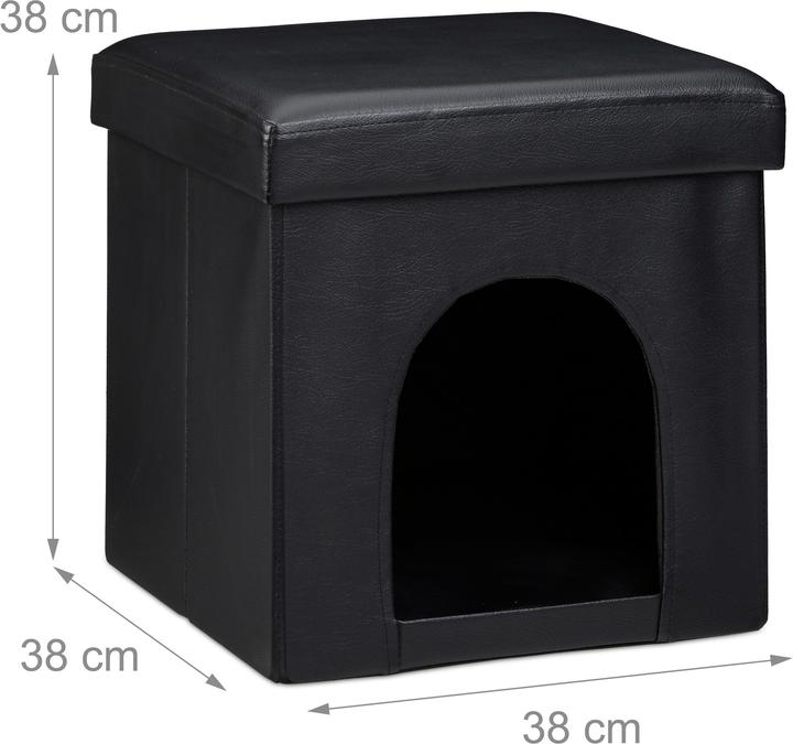 Produktbild Relaxdays Hundebox Sitzhocker