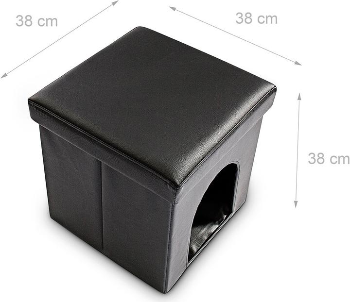 Produktbild Relaxdays Hundebox Sitzhocker