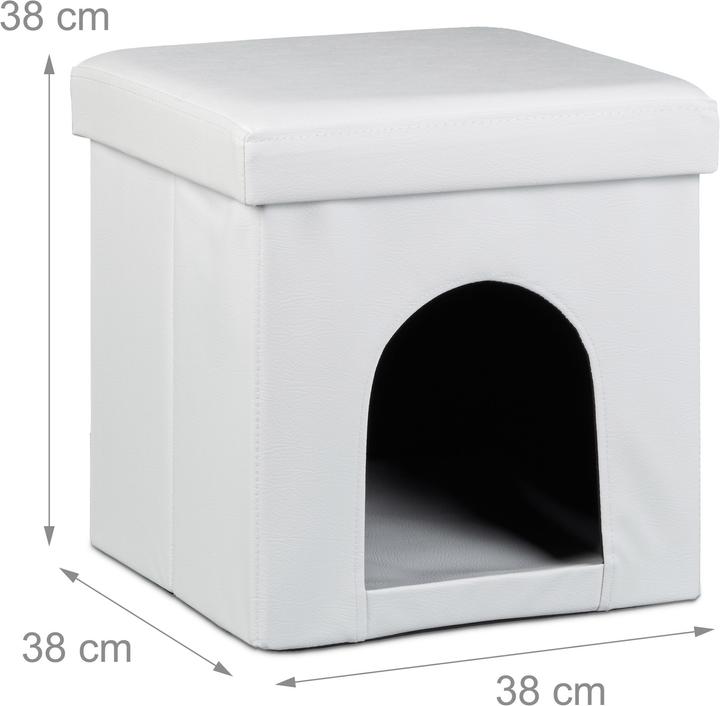 Produktbild Relaxdays Hundebox Sitzhocker