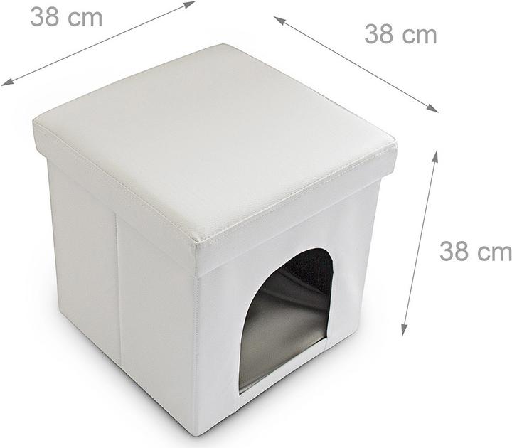 Produktbild Relaxdays Hundebox Sitzhocker