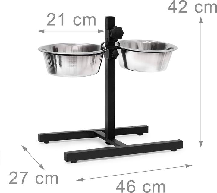 Produktbild Relaxdays Napf Doppelset (450 cl)