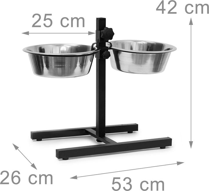 Produktbild Relaxdays Napf Doppelset