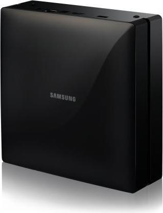 Actual product image Samsung BD-ES6000, 3D BD player, small format, integrated WLAN