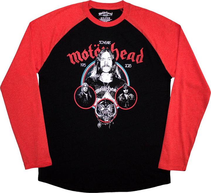 Produktbild Motorhead Band Circles Raglan (XL)