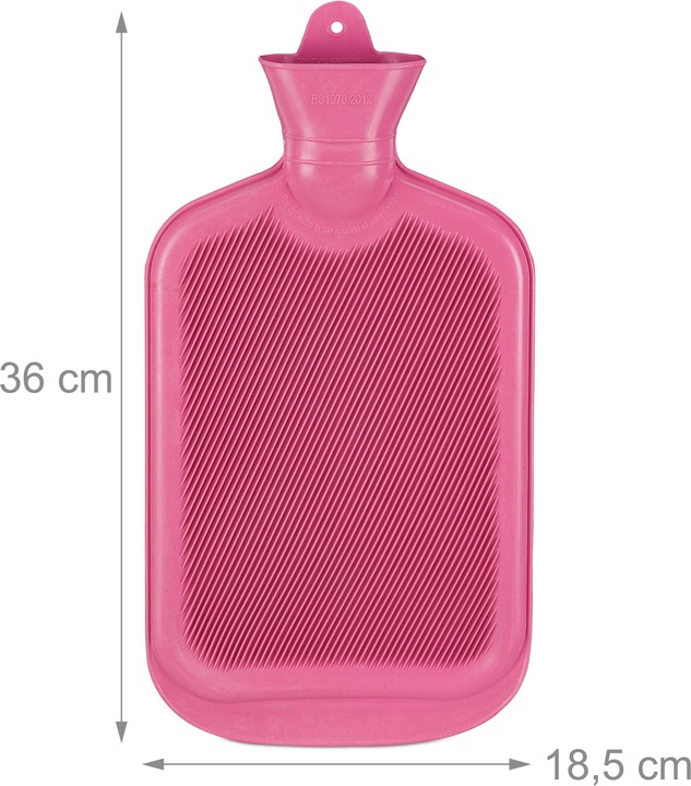 Produktbild Relaxdays Wärmflasche (2 l)