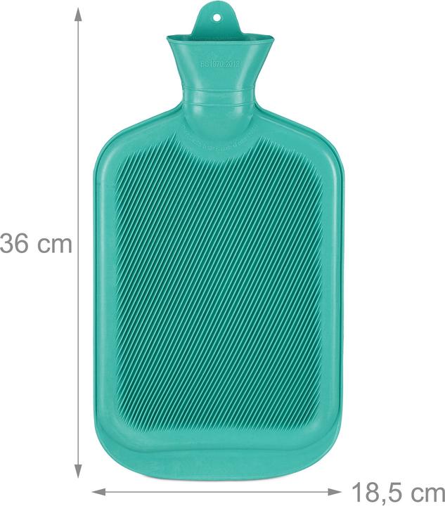 Actual product image Relaxdays Hot water bottle (2 l)