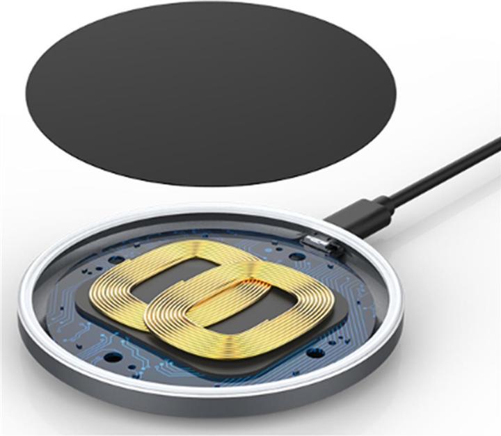 Actual product image Rapoo XC150 Wireless QI Dual Charging Pad, 10W (10 W)