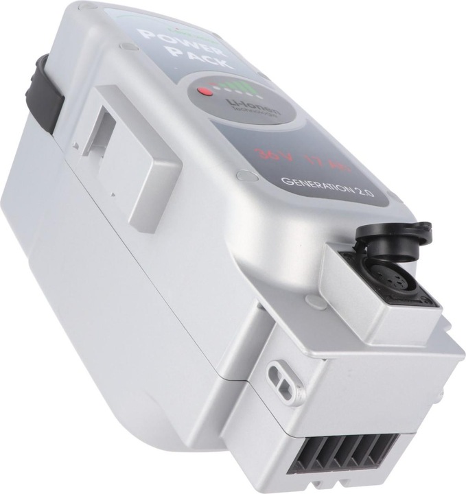 Image du produit E-Bike-Vision Batterie avec chargeur Flyer Deluxe 36V NKY352B2, NKY370B2, tube de selle (612 Wh, Batterie pour vélo électrique)