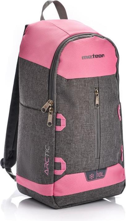 Ty Meteor Plecak termiczny Meteor Arctic 10 l różowy/szary melanż Uniwersalny (10 l)