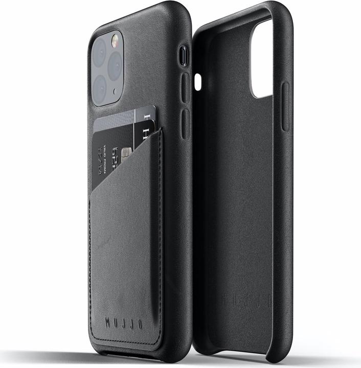 Mujjo Volledig lederen portefeuille (Apple iPhone 11 Pro)