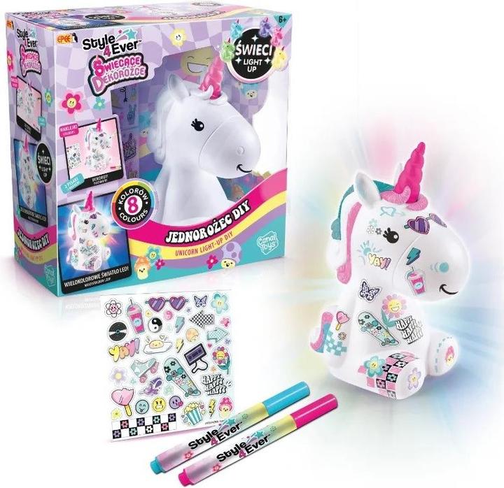 Produktbild EPEE Leuchtendes Dekokorn-Set – DIY Einhorn