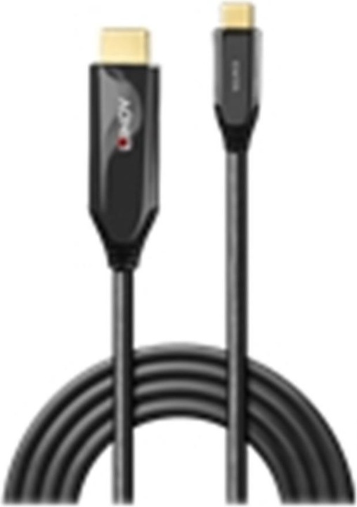 Produktbild Lindy 2m USB Typ C an HDMI 8K60 Adapterkabel Zum Anschluss eines 8K HDMI Displays an den USB Port Typ C (2 m, USB Typ C)