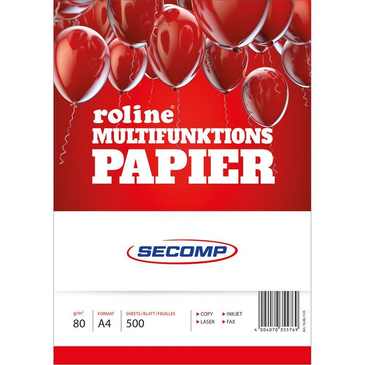 Actual product image Roline Copy Paper A4 80g 500 sheets (A4, 500 Sheets, 80 g/m²)