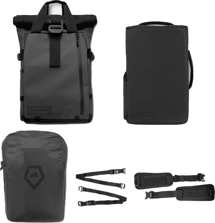Wandrd THE PRVKE 31 Liter Black Pro Photography Bundle V3