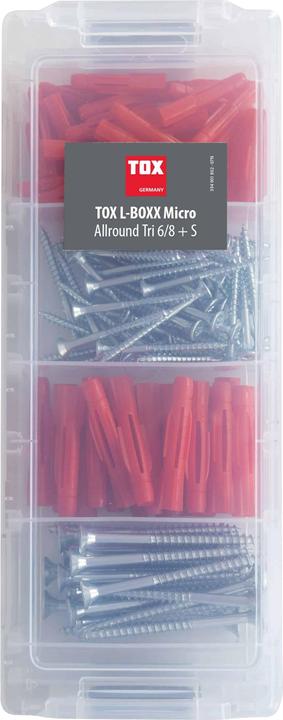 Image du produit Tox L-Boxx Micro assortiment Allround Tri 6/8 +S (140 pcs.) (140 pcs)