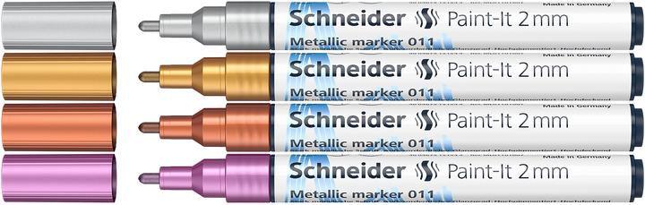 Valeurs nutritives et ingrédients Schneider Marqueur métallique Paint-It 011 2mm 4er Set 1 (4x)