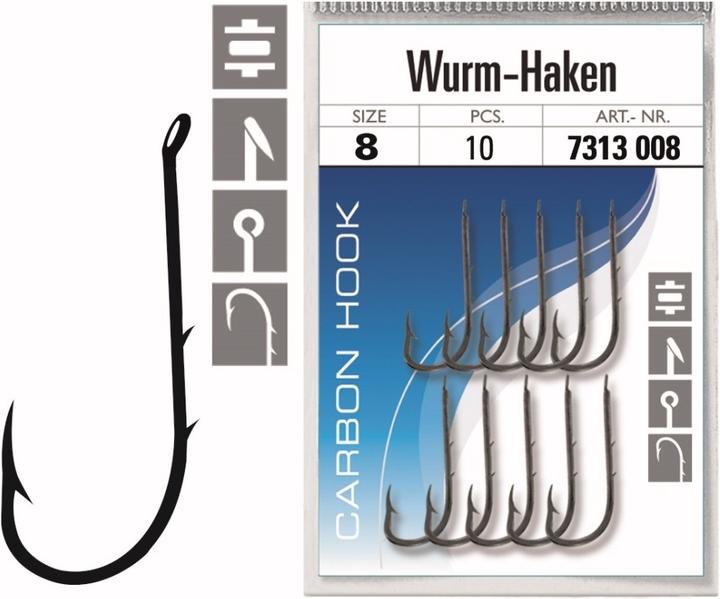 Actual product image Jenzi Worm hook, loose