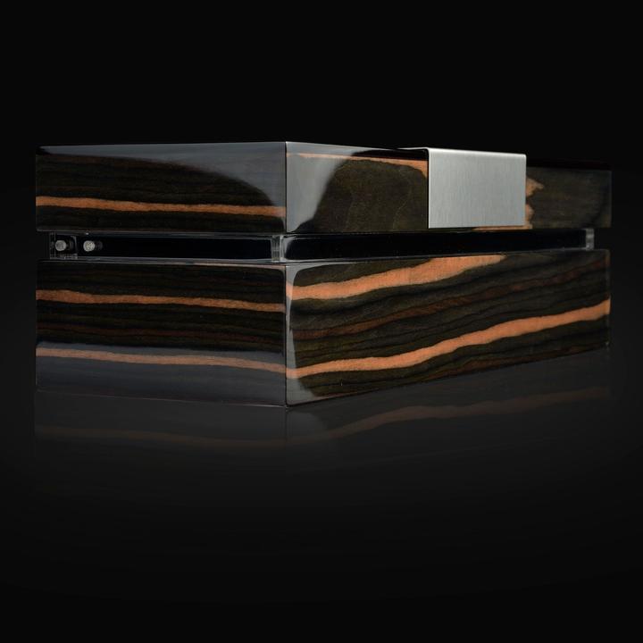 Actual product image Heisse & Söhne Watch box Executive 5 - Macassar / Black