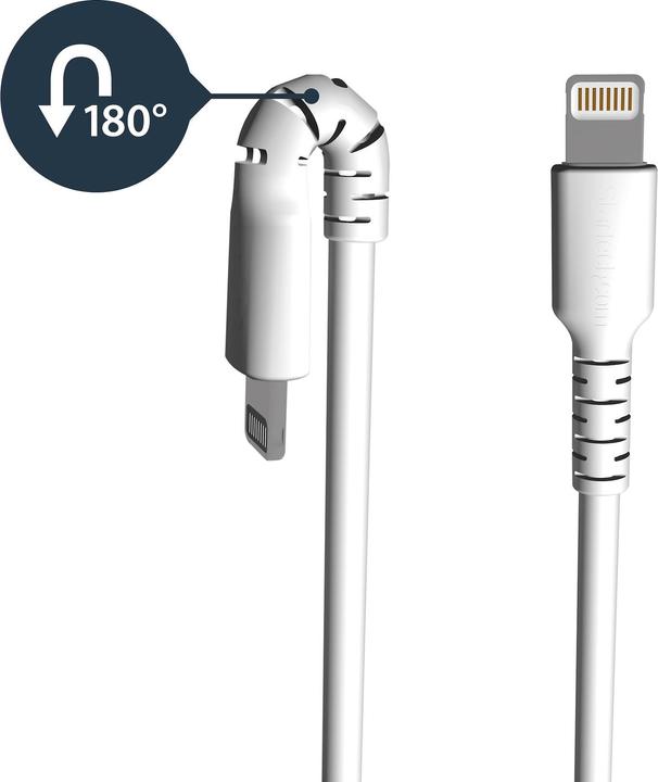 Image du produit StarTech 3.3 ft. (1 m) USB to Lightning Cable - A (1 m, USB 2.0)