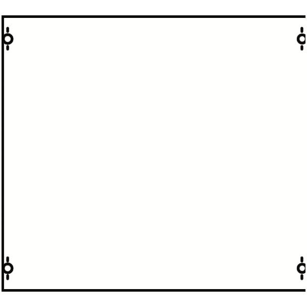 Striebel & John, Verteilerschrank Zubehör, STR 2B00A Verteilerfeld BH00 450x500mm mit BerÃ¼hrungsschutz