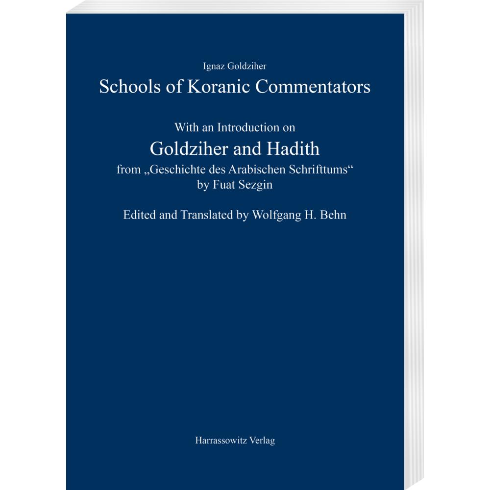 Schools of Koranic Commentators, Sachbücher von Ignaz Goldziher
