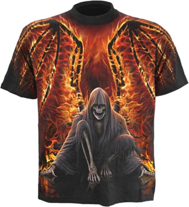 Produktbild Spiral Flaming Death TShirt kurzärmlig (M)