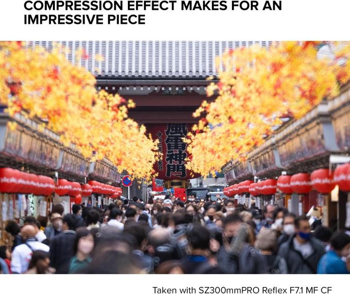 Produktbild Tokina SZ Pro 300mm f/7.1 MF CF Sony E (Sony E, APS-C / DX)