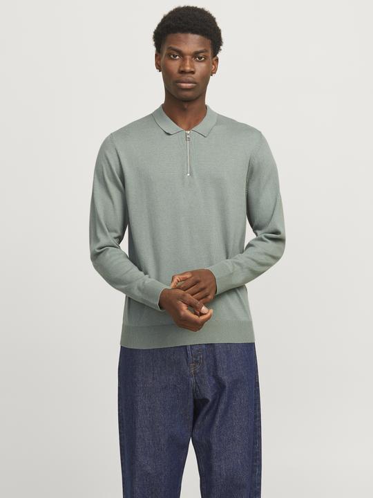 Image du produit Jack & Jones Jjeemil Knit Polo Half Zip Ls Noos (S)
