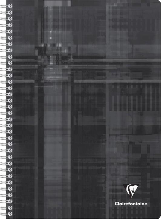 Produktbild Clairefontaine Notizheft Matris, 90 Blatt, A4, 5 mm kariert, assortiert (A4, Kariert)