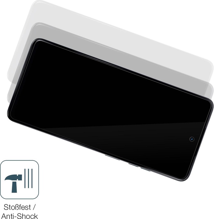 Actual product image Dipos Anti-Shock Screen Protector Clear (1 Piece, Motorola Moto G24 Power)