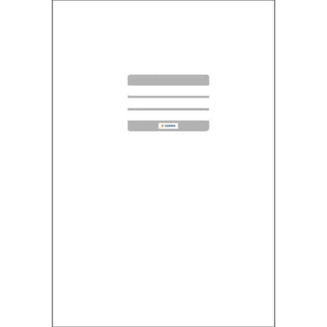 Immagine prodotto HERMA Protezione per libretti, DIN A4, in PP, rivestita di bianco con goffratura testurizzata, con (A4)