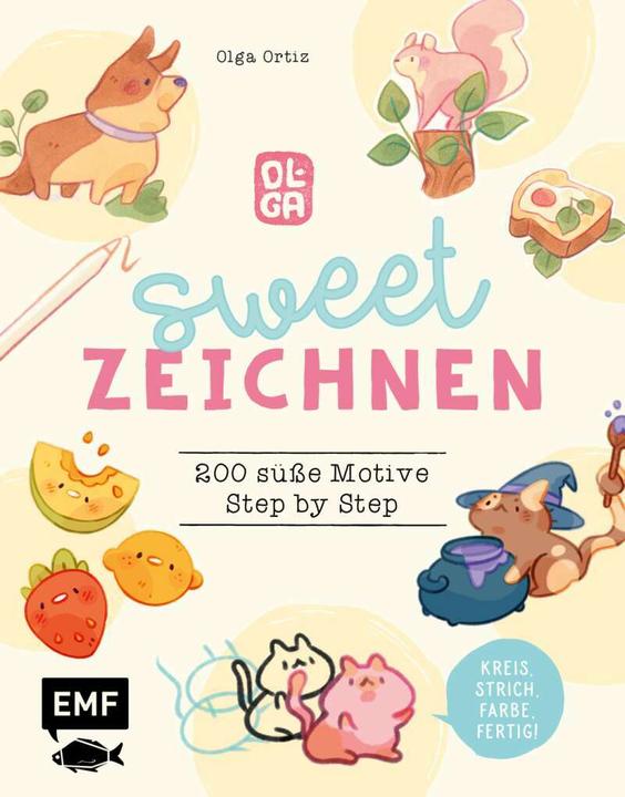 Actual product image Sweet zeichnen – 200 süsse Motive von Instagram-Artist olguioo